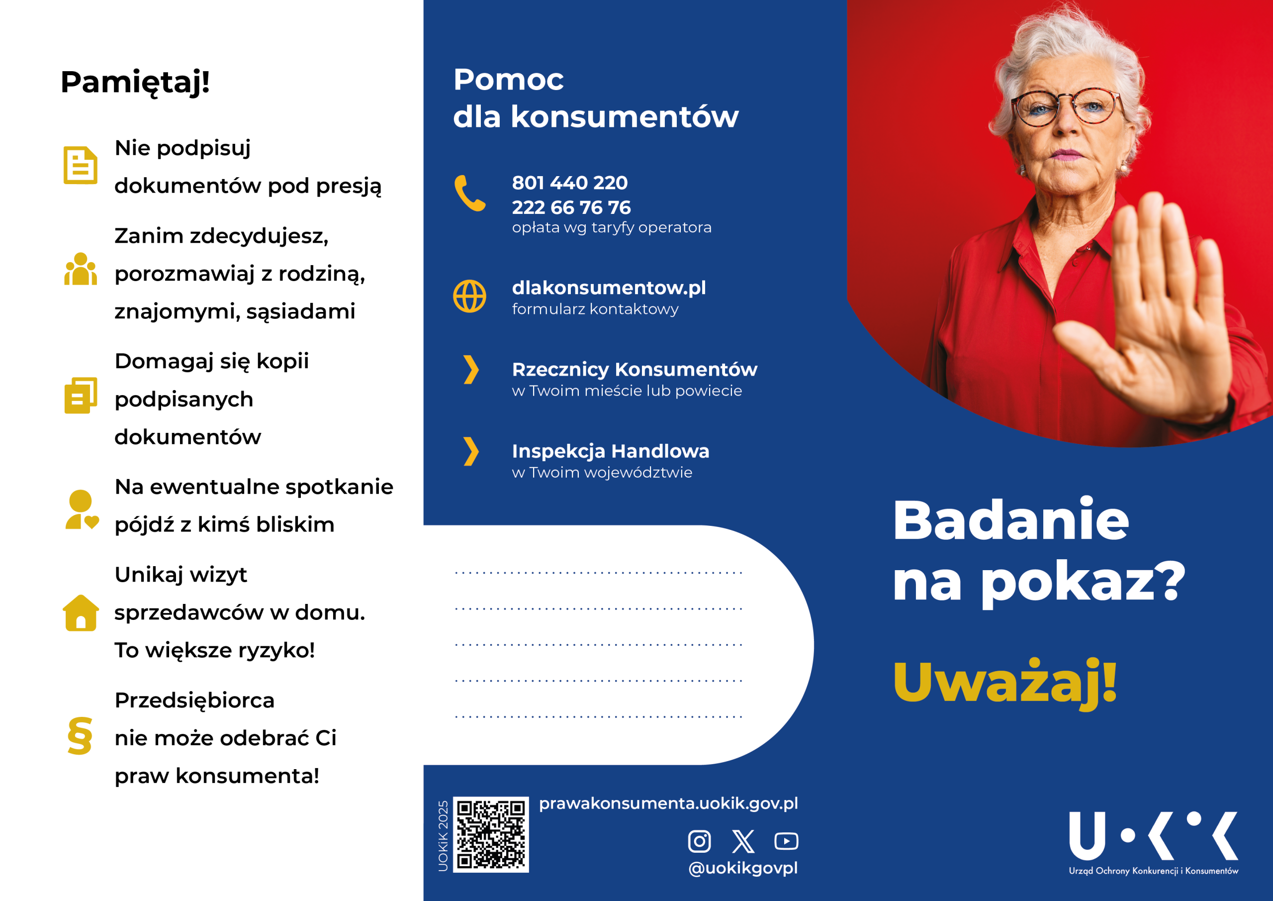 Badanie na pokaz? Uważaj!